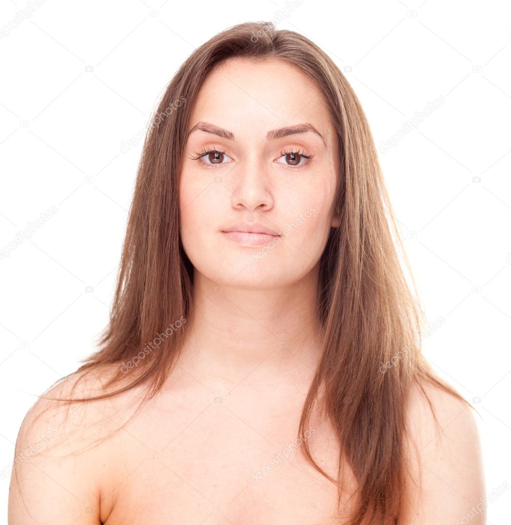 Beauty Portrait of young woman