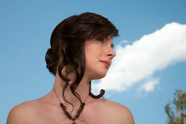 Classical hairdress — Stock Photo, Image