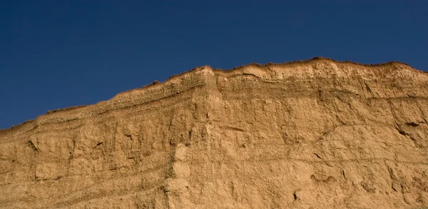 Ökenlandskap panorama på cliff — Stockfoto