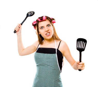 Housewife clipart