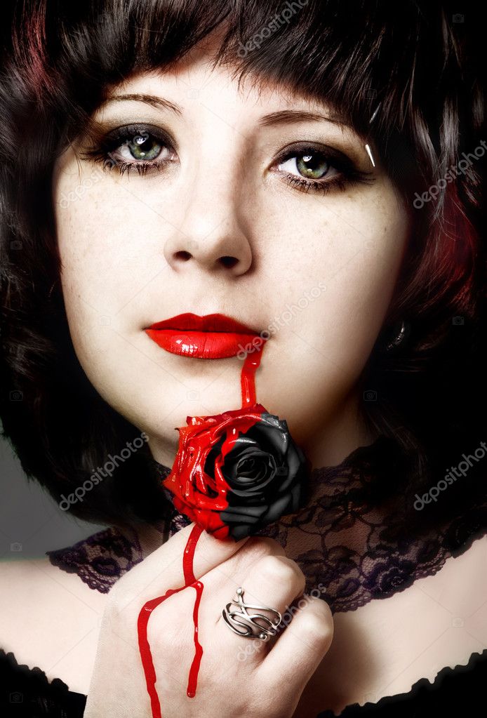 Gothic Girl — Stock Photo © eaniton #3058146