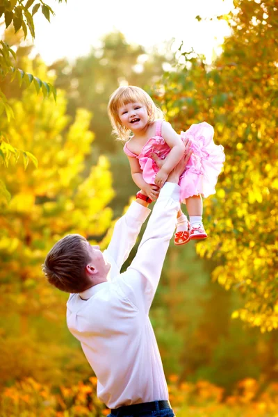 Батько і дочка — стокове фото