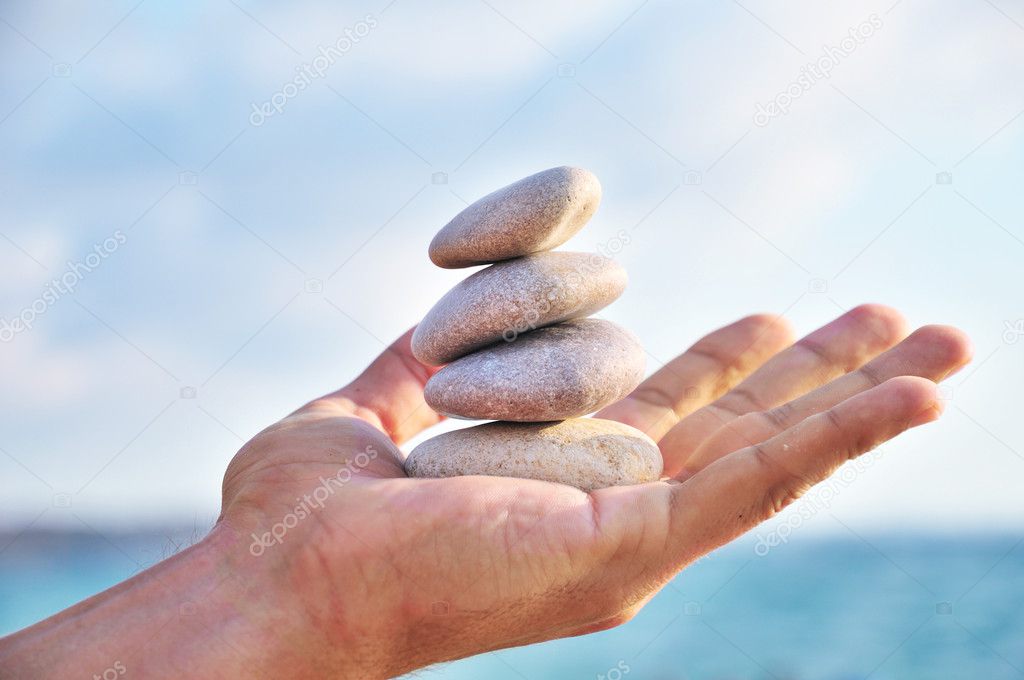 Balance,harmony,idyll in you own hands
