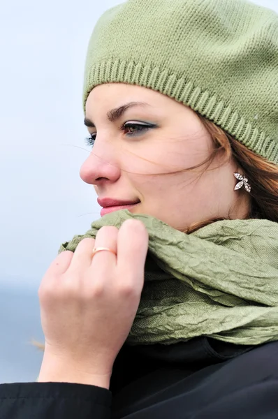 여자 착용 베 레모 — 스톡 사진