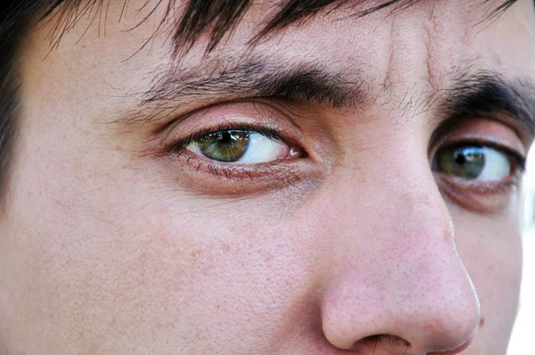 Os olhos do homem — Fotografia de Stock