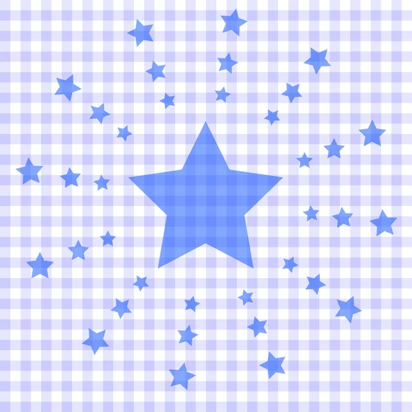 Bezešvé pattern textura - hvězdy — Stockový vektor