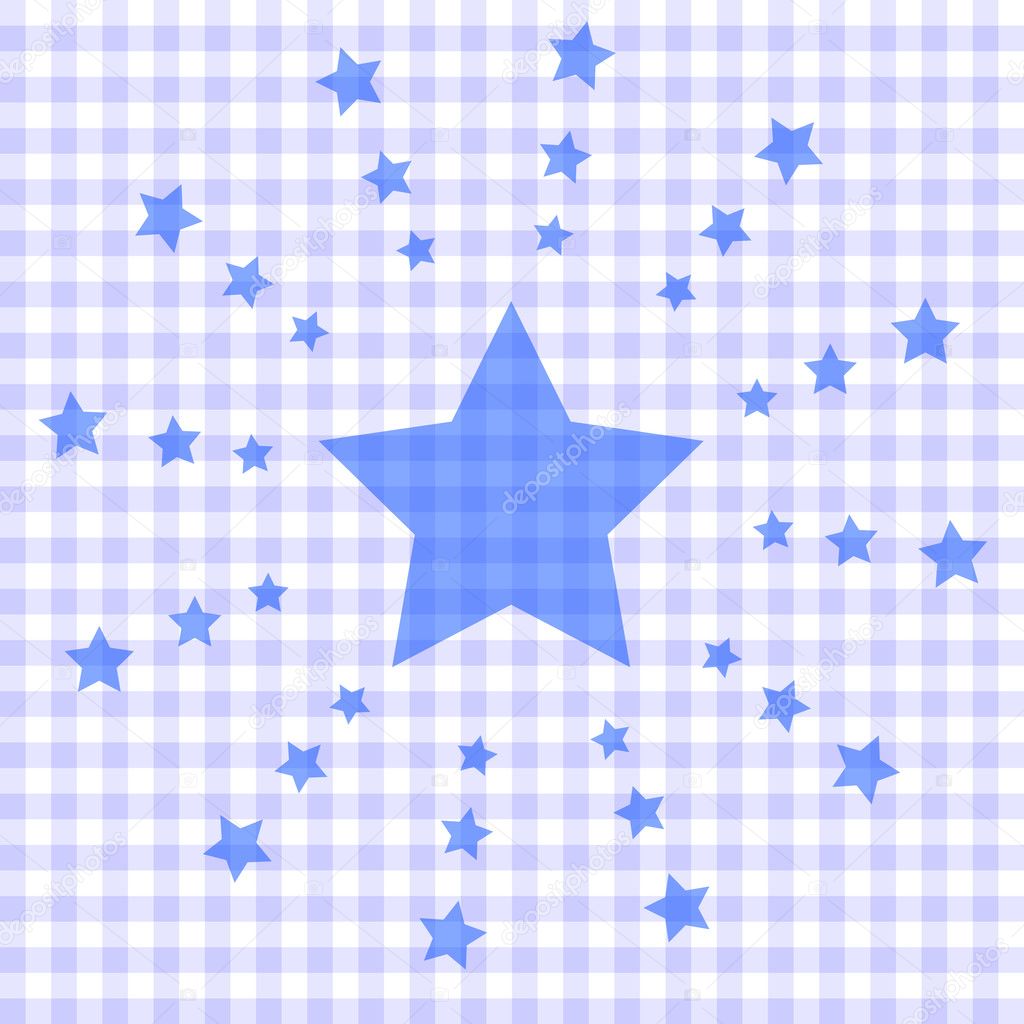 Seamless pattern texture - stars