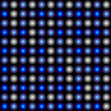 LED matrix clipart