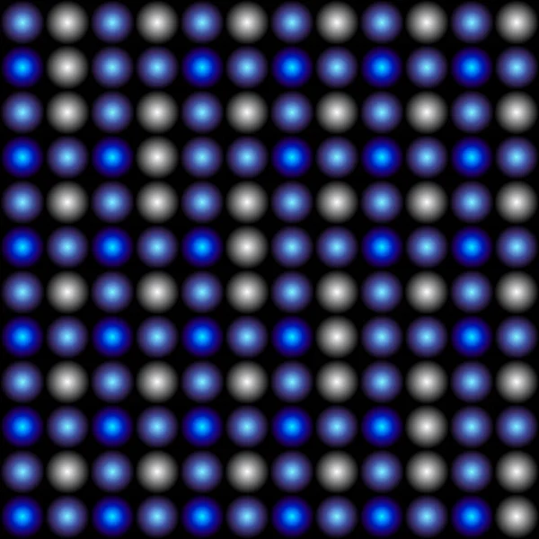 LED matrix — Stock Vector