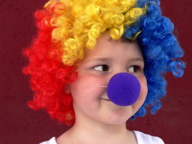 Little clown clipart