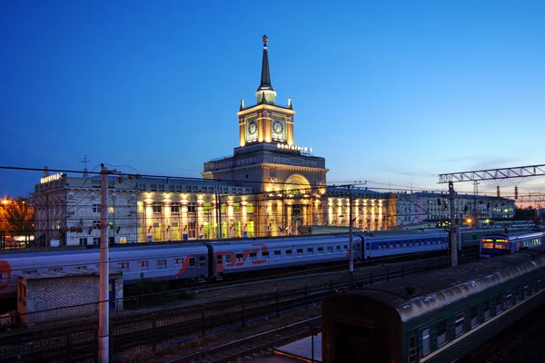 Σιδηροδρομικός σταθμός του Volgograd Εικόνα Αρχείου