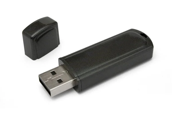 Memória flash USB, close-up — Fotografia de Stock