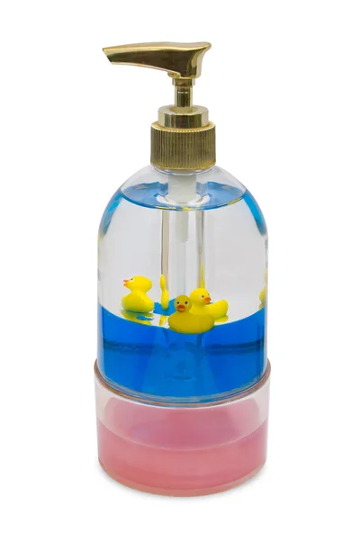 Butelka mydło w płynie — Zdjęcie stockowe