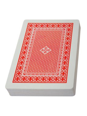 Deck of playing cards clipart