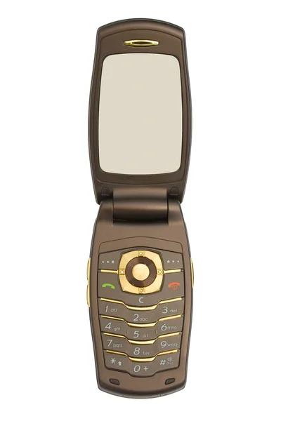 Мобильный телефон witn пустой дисплей — стоковое фото