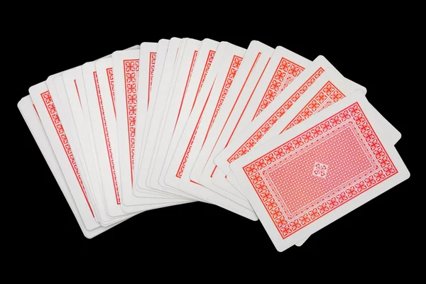 Jogando cartas (ternos ) — Fotografia de Stock