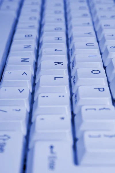 PC клавіатура, великим планом — стокове фото