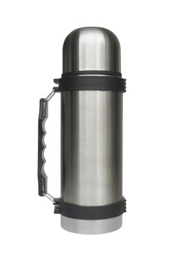 Steel thermos clipart