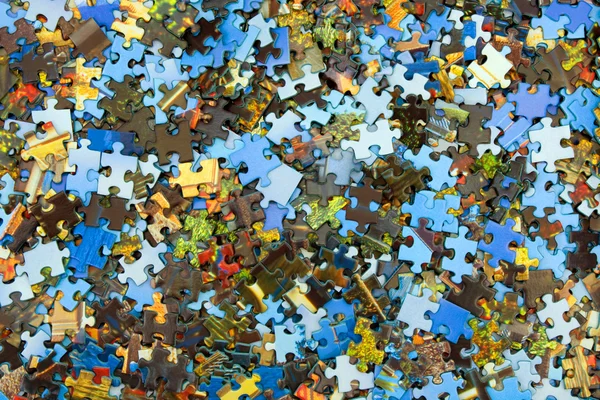 Pieces of puzzle — Stock Photo, Image