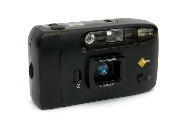 Gammal kompakt filmkamera — Stockfoto
