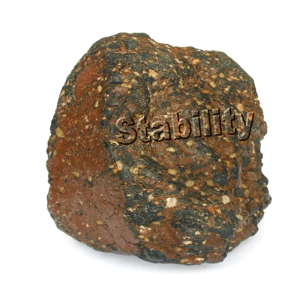 Σταθερότητα - μεγάλη πέτρα — Φωτογραφία Αρχείου