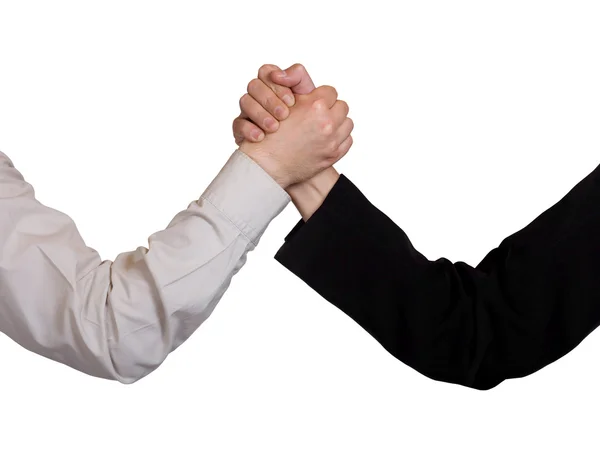 Дві руки, рукопашна боротьба — стокове фото