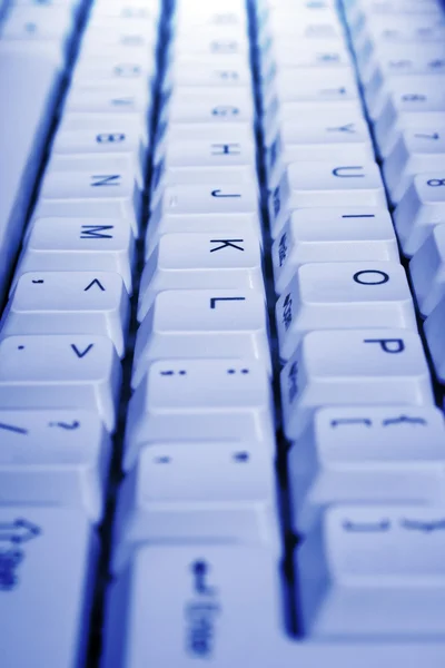 PC klávesnice, close-up — Stock fotografie