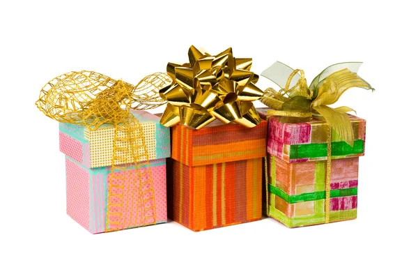 Tres regalos — Foto de Stock