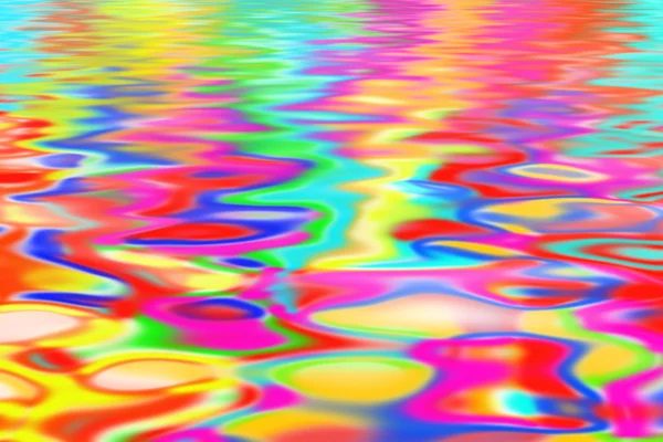 Fondo de agua colorido — Foto de Stock
