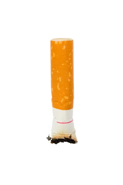 Macro of cigarette butt — Stock Photo, Image