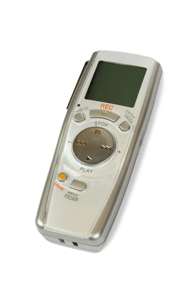 Pocket digital dictaphone — Stock Photo, Image