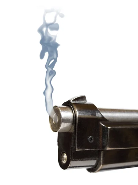 Smoking gun — Stock Photo, Image
