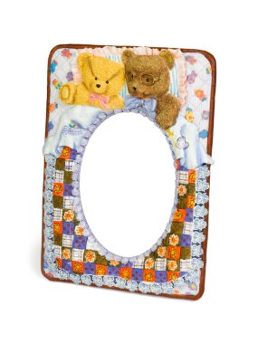 Empty photo frame clipart