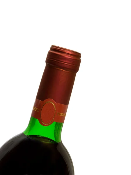 Macro de botella de vino — Foto de Stock