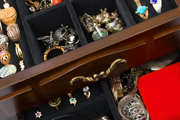 Jewelry in box — Stock Photo, Image