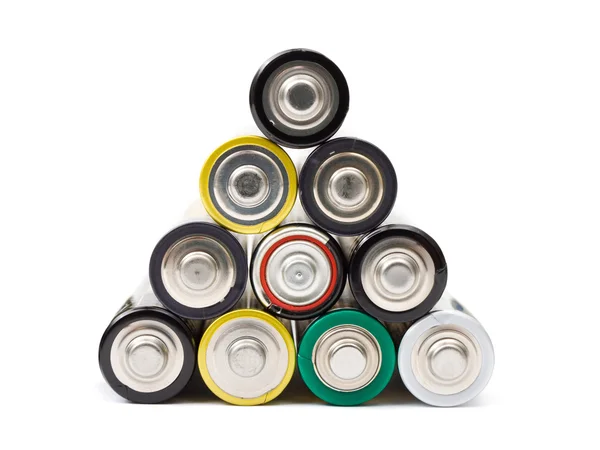Stack of battery — Stock Photo, Image