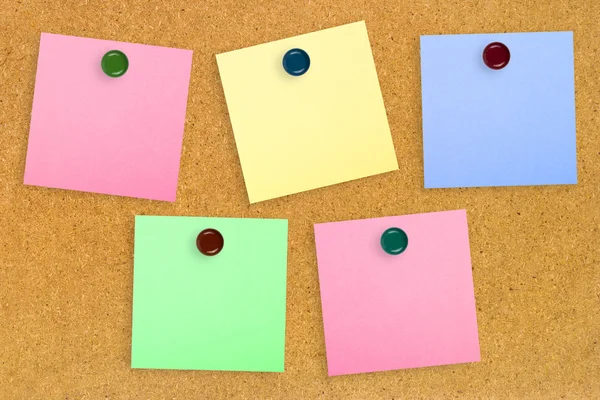 Renkli not kağıdı — Stok fotoğraf