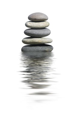 Stack of stones clipart