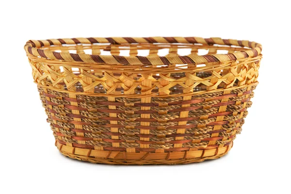 Empty wood basket — Stock Photo, Image