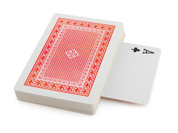 Mazzo di carte da gioco — Foto Stock