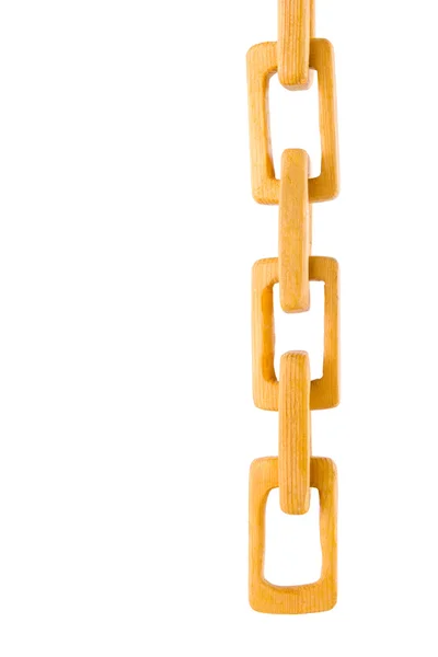 Dřevěný řetěz — Stock fotografie