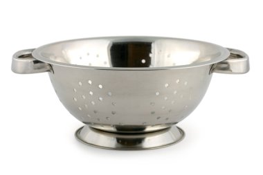 Metal colander clipart