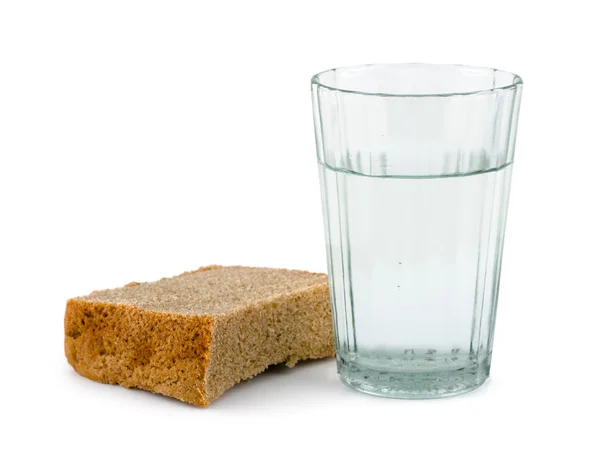Brood en water — Stockfoto