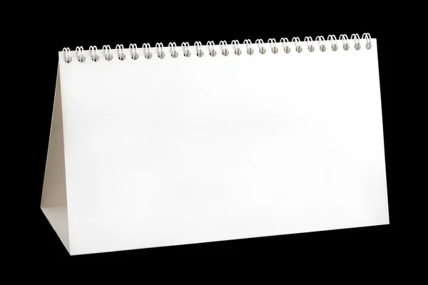 Calendario de escritorio en blanco — Foto de Stock