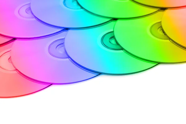 Computer disks background — Stock Photo, Image