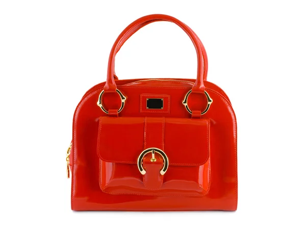 Piros női táska — Stock Fotó