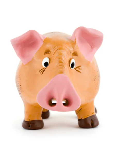 Zabawka świnia — Zdjęcie stockowe