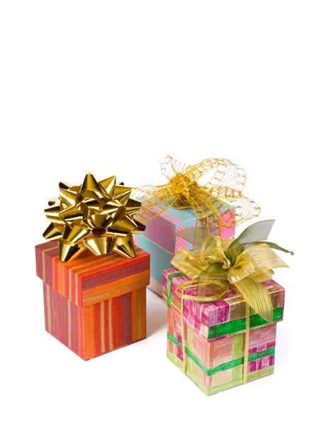 Three gifts — Stock Photo, Image