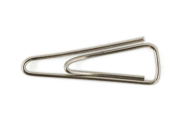 Macro of paper clip — Stock Photo, Image