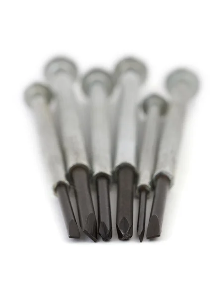 Macro of screwdrivers — Stock Photo, Image